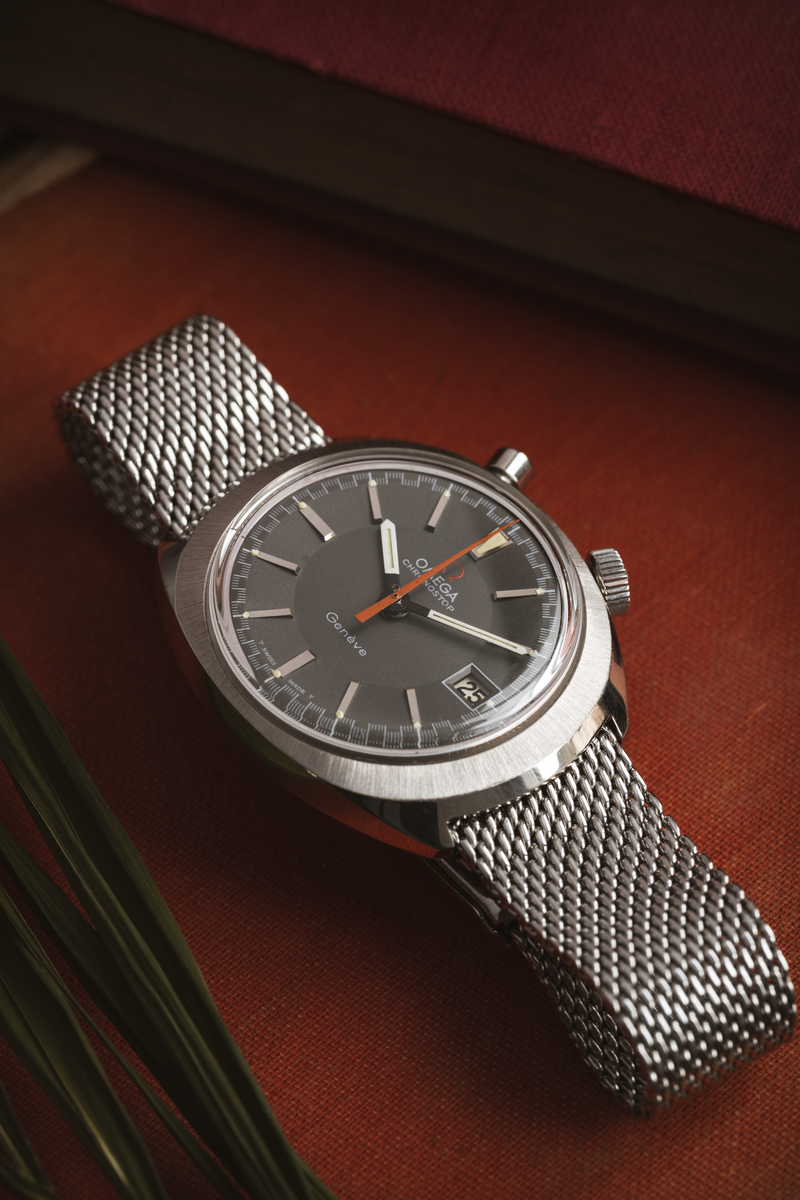 Omega Chronostop Drivers Edition Watch The Jewellers Guild